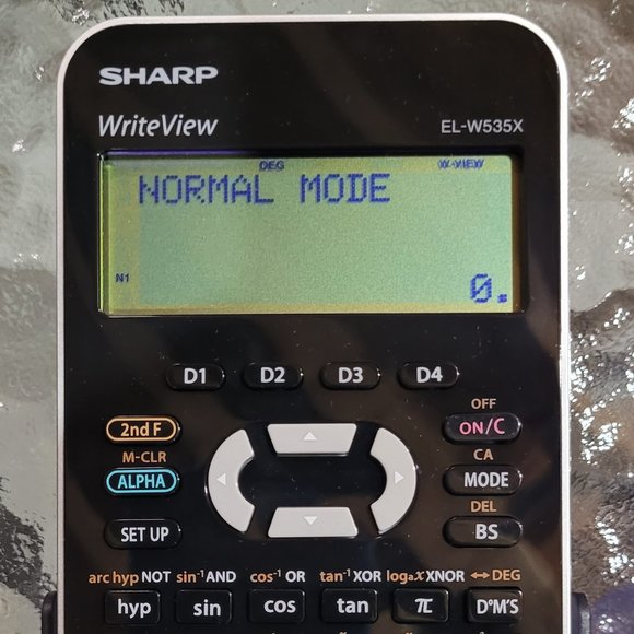 Sharp EL-W535XBSL Scientific Calculator with WriteView - Picture 3 of 9